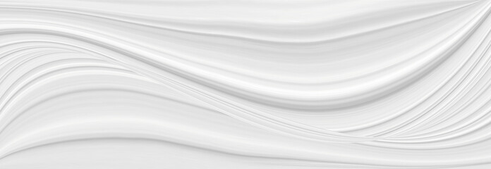 White background 3 d with elements of waves in a fantastic abstract design, the texture of the lines in a modern style for wallpaper. Light gray template for wedding ceremony or business presentation.