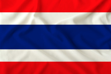 national flag of Thailand, a symbol of tourism, immigration, political asylum