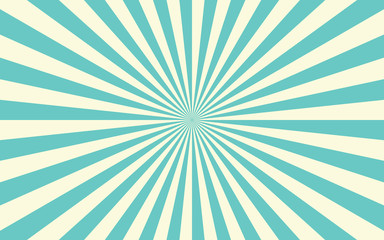 Sun rays. Retro sunburst background. Vector illustration