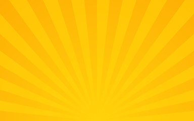 Sun rays. Retro sunburst background. Vector illustration