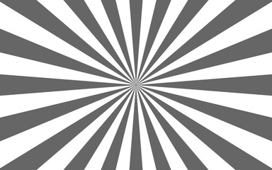 Sun rays. Retro sunburst background. Vector illustration