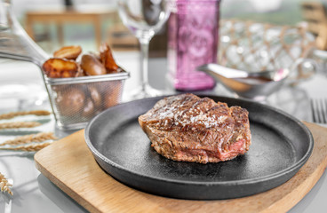 Beef Steak with potatoes