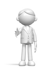 手を差し出すビジネスマン