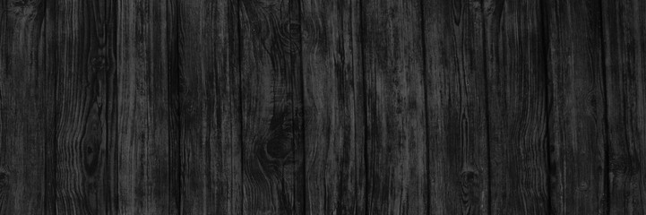 Obraz premium Wood black background texture surface with natural pattern. Wooden close up planks structure..