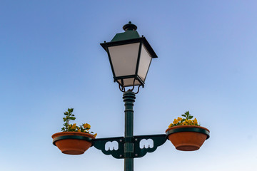 Old street lamp, Mafra, Portugal