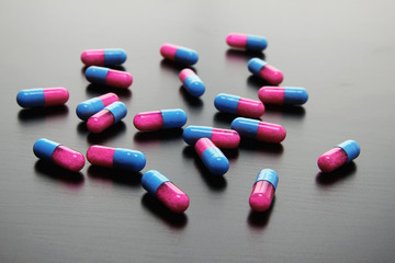 Red Blue Capsules