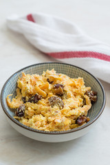 Turkish Carrot Salad with Roasted Walnut / Tarator with Yogurt.