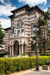 Obraz premium Museum in Constanta, town by the Black Sea in Romania.