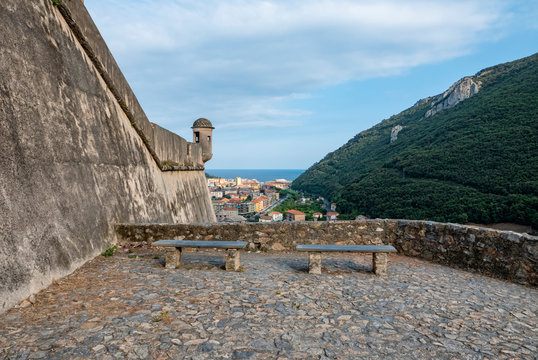 Panoramic point of view in Finalborgo fortress