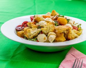 Caprese salad my way. Calgary, Alberta, Canada