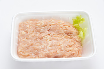 若鶏むね肉挽き肉