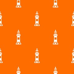 Stone beacon pattern vector orange for any web design best