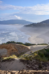 Rocky Ocean Coastline of Pacific Northwest Oregon