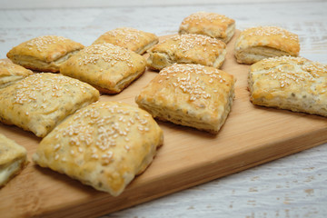Homemade small bread like snacks