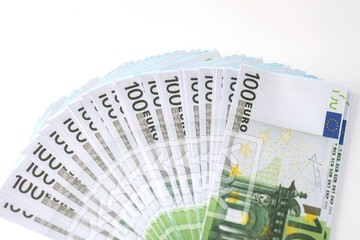 Colorful Euro banknotes - 277238730