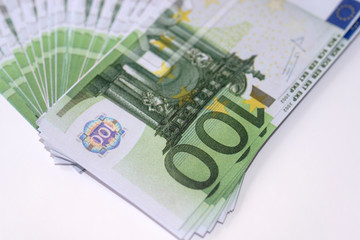 Colorful Euro banknotes - 277238746