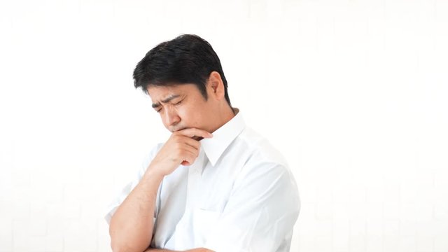 苦悩するビジネスマン