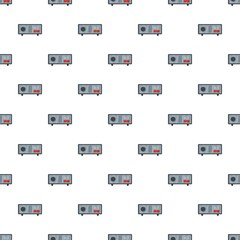 Switched equipment pattern seamless vector repeat for any web design
