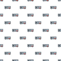 Switched equipment pattern seamless vector repeat for any web design