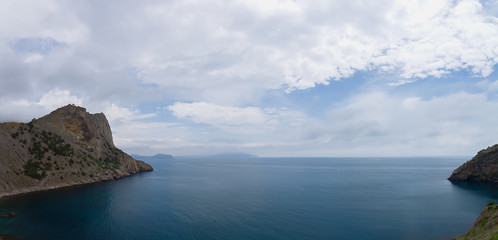 Fototapeta na wymiar Sudak Crimea holiday / bright summer photo journey, Crimea