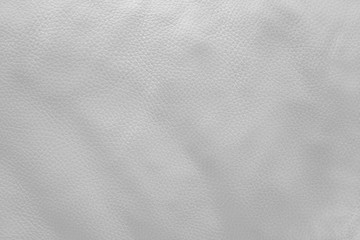 Naklejka na ściany i meble abstract background of white leather for furniture upholstery close up