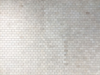 Background pattern built up by small well crafted wooden bricks