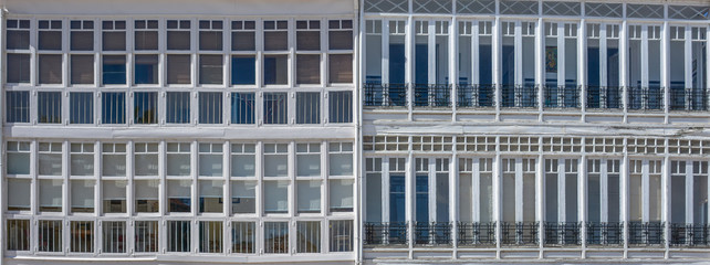 Major square of Aguilar de Campoo, a town in the province of Palencia, Spain.