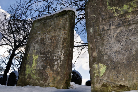 Jewish graveyard in hagenbach