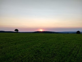 Fototapeta premium Abendrot