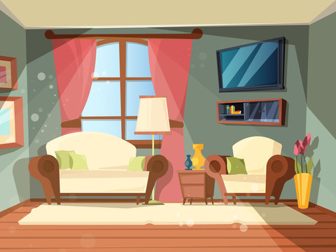 Livingroom Cartoon Images – Browse 38,826 Stock Photos, Vectors, and Video  | Adobe Stock