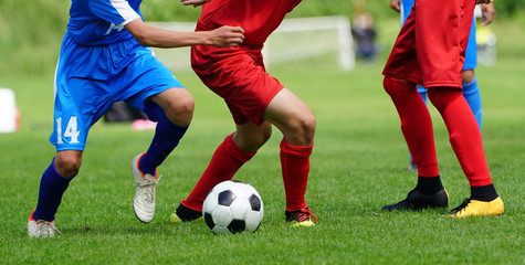 サッカー　フットボール © makieni