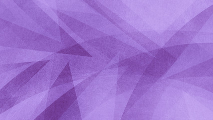 Purple and white abstract geometric background with triangle shapes layered in abstract modern art design, textured background