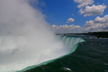 Horseshoe Falls in Niagara Falls, Ontario, Canada