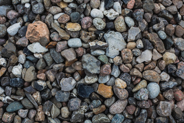 pebbles on the beach