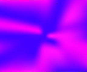 Liquid gradient shapes on blue background