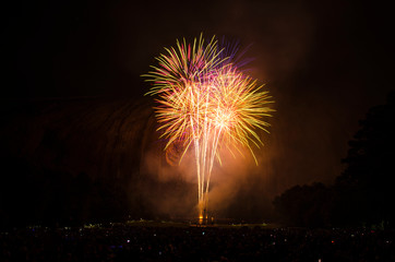 Stone mountain 4th July Firework