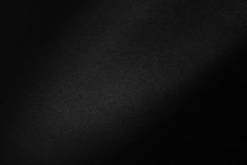 black paper texture or background with spotlight, dark wall backdrop wallpaper, dark tone.