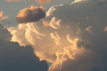Thunderstorm at sunset;  Laramie Valley;  Wyoming