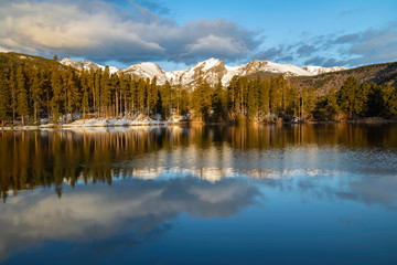 Sprague Lake Morning in Rocky Mountain National Park