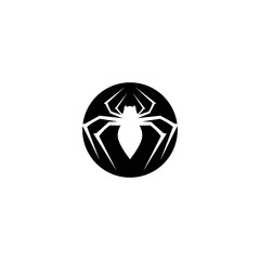 Spider logo icon illustration