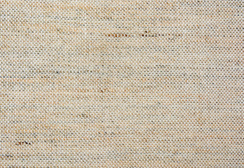 Texture of natural linen fabric 