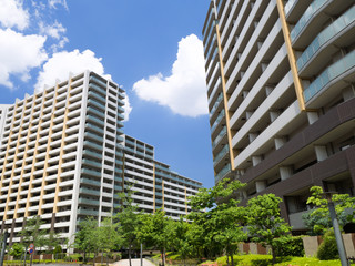 初夏の住宅街