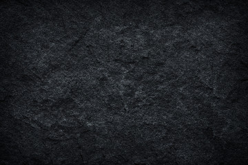 Dark grey black slate background or texture.