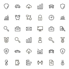 Line icon set