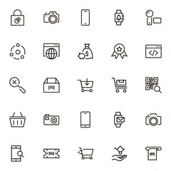 Line icon set
