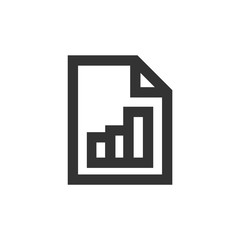 Outline Icon - Bar chart