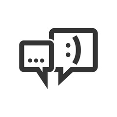Outline Icon - Chat bubbles