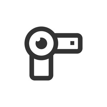 Outline Icon - Camcorder