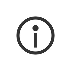 Outline Icon - Info sign