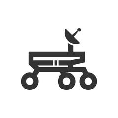 Outline Icon - Space rover